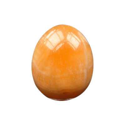 Oeuf Calcite Orange
