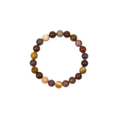 Bracelet perles rondes - Mookaïte