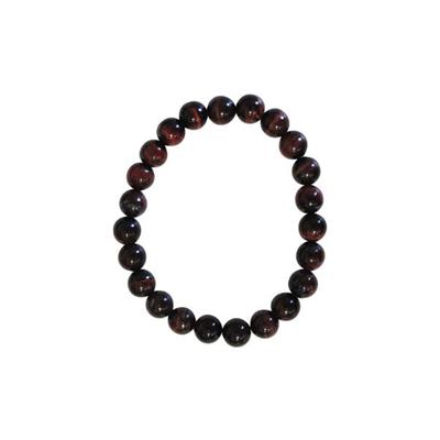 Bracelet perles rondes - Oeil de Taureau