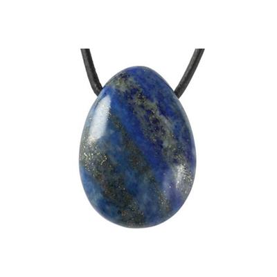 Pendentif Goutte trouée - Lapis Lazuli